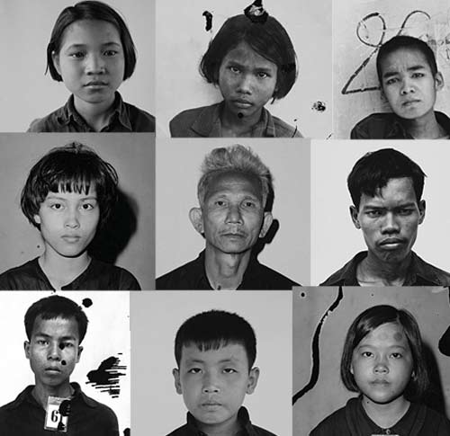 Inmate photographs from www.tuolsleng.com